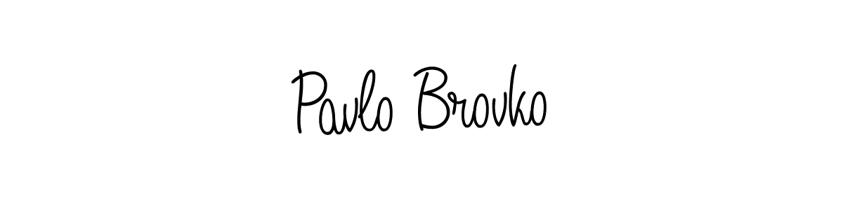 if you are searching for the best signature style for your name Pavlo Brovko. so please give up your signature search. here we have designed multiple signature styles  using Angelique-Rose-font-FFP. Pavlo Brovko signature style 5 images and pictures png