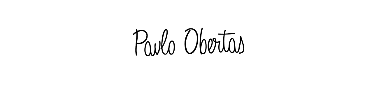 How to make Pavlo Obertas signature? Angelique-Rose-font-FFP is a professional autograph style. Create handwritten signature for Pavlo Obertas name. Pavlo Obertas signature style 5 images and pictures png