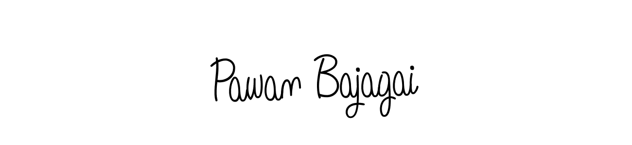 Design your own signature with our free online signature maker. With this signature software, you can create a handwritten (Angelique-Rose-font-FFP) signature for name Pawan Bajagai. Pawan Bajagai signature style 5 images and pictures png