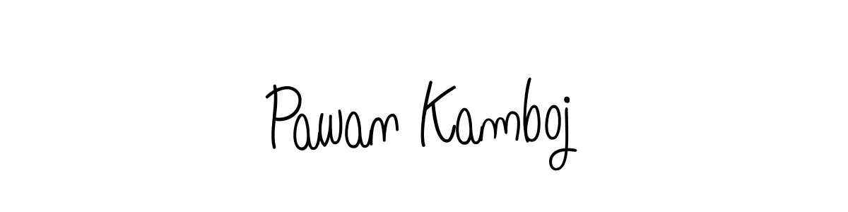 if you are searching for the best signature style for your name Pawan Kamboj. so please give up your signature search. here we have designed multiple signature styles  using Angelique-Rose-font-FFP. Pawan Kamboj signature style 5 images and pictures png