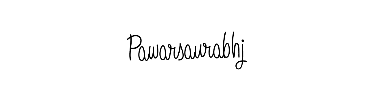 The best way (Angelique-Rose-font-FFP) to make a short signature is to pick only two or three words in your name. The name Pawarsaurabhj include a total of six letters. For converting this name. Pawarsaurabhj signature style 5 images and pictures png