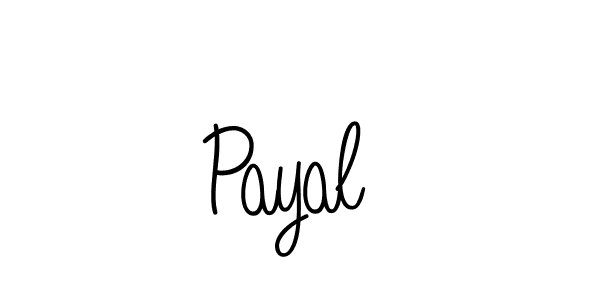 You should practise on your own different ways (Angelique-Rose-font-FFP) to write your name (Payal ) in signature. don't let someone else do it for you. Payal  signature style 5 images and pictures png