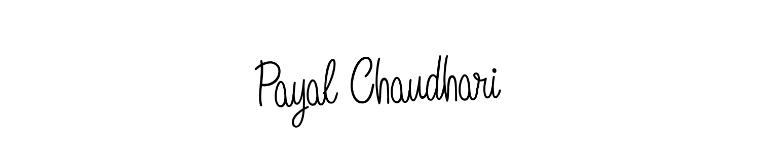 Similarly Angelique-Rose-font-FFP is the best handwritten signature design. Signature creator online .You can use it as an online autograph creator for name Payal Chaudhari. Payal Chaudhari signature style 5 images and pictures png