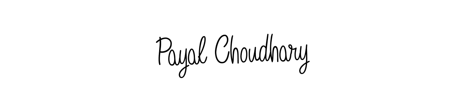 Also we have Payal Choudhary name is the best signature style. Create professional handwritten signature collection using Angelique-Rose-font-FFP autograph style. Payal Choudhary signature style 5 images and pictures png