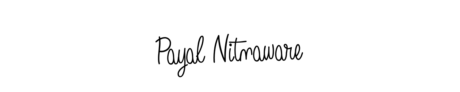 Check out images of Autograph of Payal Nitnaware name. Actor Payal Nitnaware Signature Style. Angelique-Rose-font-FFP is a professional sign style online. Payal Nitnaware signature style 5 images and pictures png