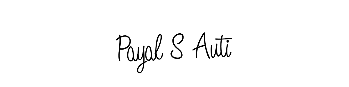 Once you've used our free online signature maker to create your best signature Angelique-Rose-font-FFP style, it's time to enjoy all of the benefits that Payal S Auti name signing documents. Payal S Auti signature style 5 images and pictures png