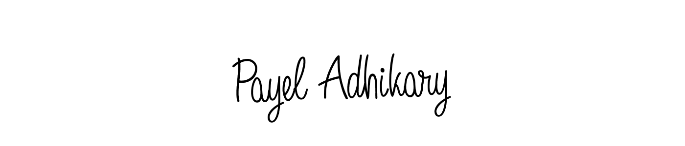 Angelique-Rose-font-FFP is a professional signature style that is perfect for those who want to add a touch of class to their signature. It is also a great choice for those who want to make their signature more unique. Get Payel Adhikary name to fancy signature for free. Payel Adhikary signature style 5 images and pictures png
