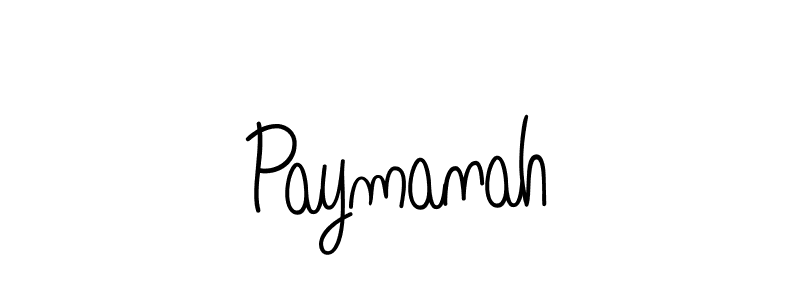 The best way (Angelique-Rose-font-FFP) to make a short signature is to pick only two or three words in your name. The name Paymanah include a total of six letters. For converting this name. Paymanah signature style 5 images and pictures png