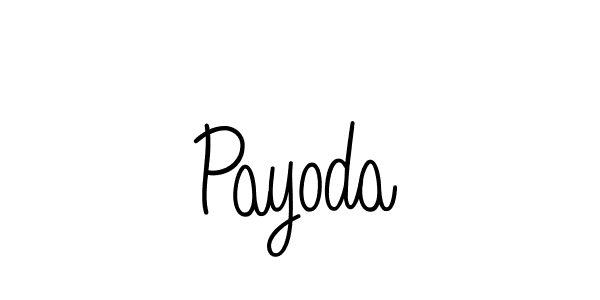 Once you've used our free online signature maker to create your best signature Angelique-Rose-font-FFP style, it's time to enjoy all of the benefits that Payoda name signing documents. Payoda signature style 5 images and pictures png