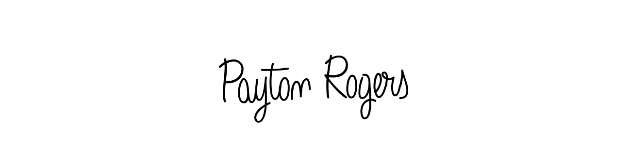 How to make Payton Rogers name signature. Use Angelique-Rose-font-FFP style for creating short signs online. This is the latest handwritten sign. Payton Rogers signature style 5 images and pictures png