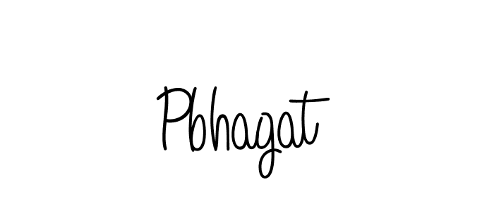 How to Draw Pbhagat signature style? Angelique-Rose-font-FFP is a latest design signature styles for name Pbhagat. Pbhagat signature style 5 images and pictures png