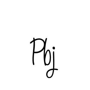 How to make Pbj signature? Angelique-Rose-font-FFP is a professional autograph style. Create handwritten signature for Pbj name. Pbj signature style 5 images and pictures png