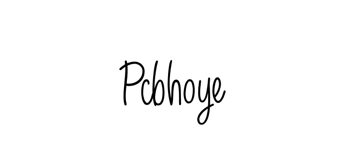 Design your own signature with our free online signature maker. With this signature software, you can create a handwritten (Angelique-Rose-font-FFP) signature for name Pcbhoye. Pcbhoye signature style 5 images and pictures png