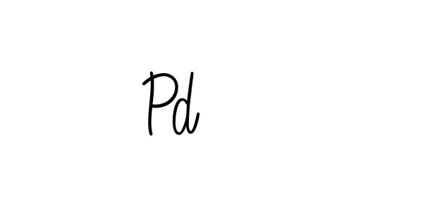 You should practise on your own different ways (Angelique-Rose-font-FFP) to write your name (Pd    ) in signature. don't let someone else do it for you. Pd     signature style 5 images and pictures png