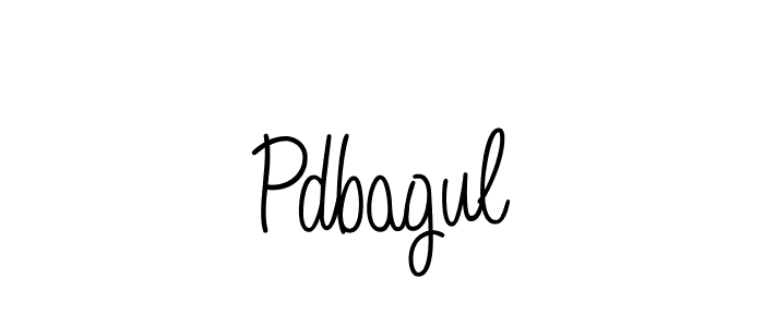 Also we have Pdbagul name is the best signature style. Create professional handwritten signature collection using Angelique-Rose-font-FFP autograph style. Pdbagul signature style 5 images and pictures png