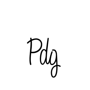 You should practise on your own different ways (Angelique-Rose-font-FFP) to write your name (Pdg) in signature. don't let someone else do it for you. Pdg signature style 5 images and pictures png