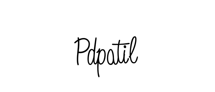 How to Draw Pdpatil signature style? Angelique-Rose-font-FFP is a latest design signature styles for name Pdpatil. Pdpatil signature style 5 images and pictures png