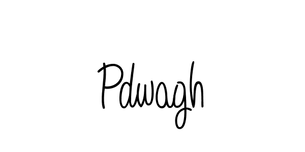 How to make Pdwagh name signature. Use Angelique-Rose-font-FFP style for creating short signs online. This is the latest handwritten sign. Pdwagh signature style 5 images and pictures png