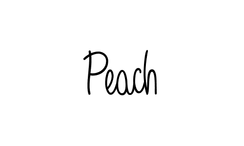 Use a signature maker to create a handwritten signature online. With this signature software, you can design (Angelique-Rose-font-FFP) your own signature for name Peach. Peach signature style 5 images and pictures png