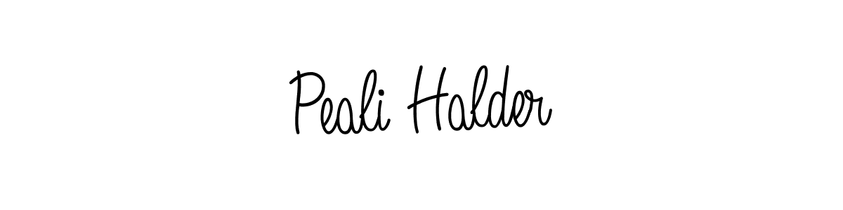 Make a beautiful signature design for name Peali Halder. Use this online signature maker to create a handwritten signature for free. Peali Halder signature style 5 images and pictures png