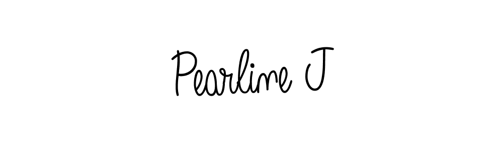 How to make Pearline J signature? Angelique-Rose-font-FFP is a professional autograph style. Create handwritten signature for Pearline J name. Pearline J signature style 5 images and pictures png