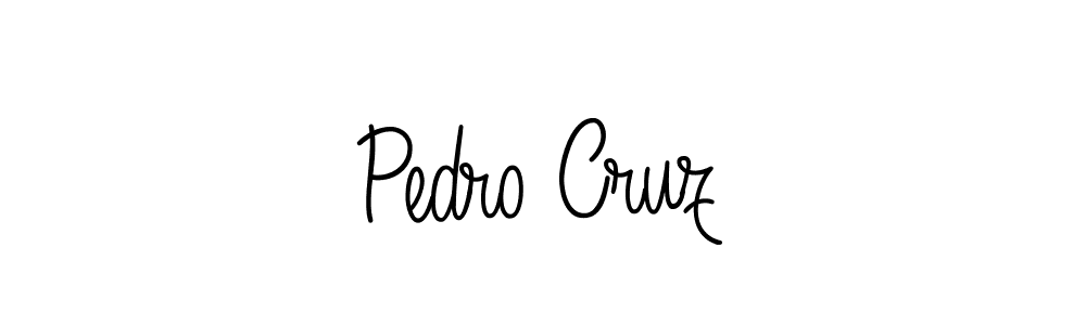 Create a beautiful signature design for name Pedro Cruz. With this signature (Angelique-Rose-font-FFP) fonts, you can make a handwritten signature for free. Pedro Cruz signature style 5 images and pictures png