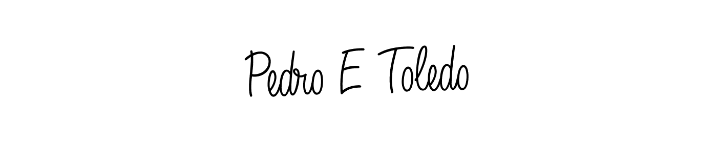 Here are the top 10 professional signature styles for the name Pedro E Toledo. These are the best autograph styles you can use for your name. Pedro E Toledo signature style 5 images and pictures png