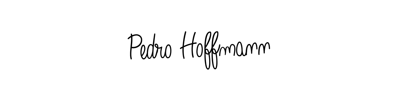 Make a beautiful signature design for name Pedro Hoffmann. With this signature (Angelique-Rose-font-FFP) style, you can create a handwritten signature for free. Pedro Hoffmann signature style 5 images and pictures png