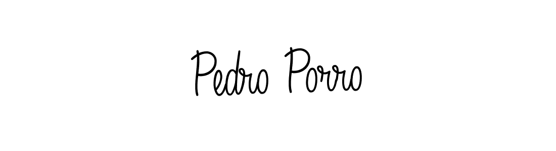 Best and Professional Signature Style for Pedro Porro. Angelique-Rose-font-FFP Best Signature Style Collection. Pedro Porro signature style 5 images and pictures png