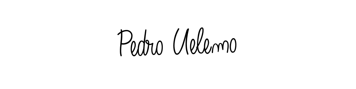 Make a beautiful signature design for name Pedro Uelemo. Use this online signature maker to create a handwritten signature for free. Pedro Uelemo signature style 5 images and pictures png
