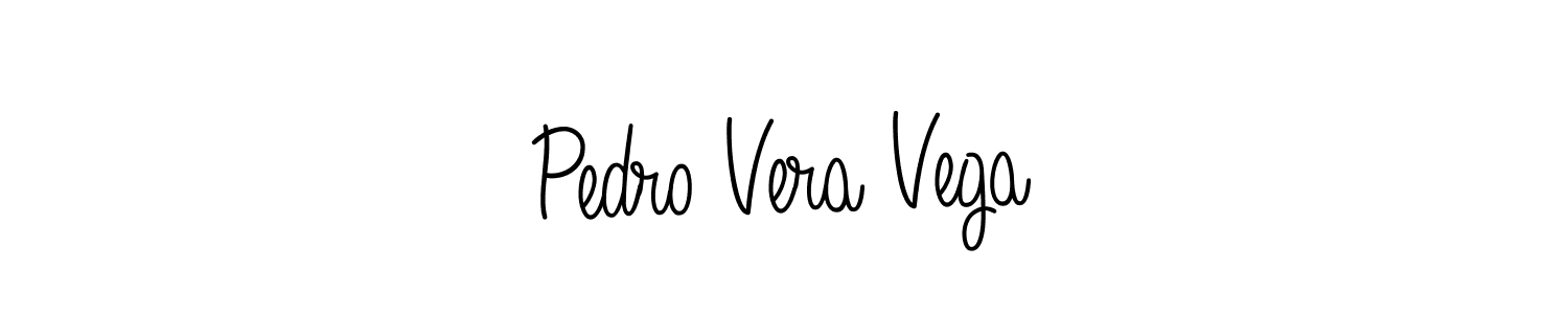 Pedro Vera Vega stylish signature style. Best Handwritten Sign (Angelique-Rose-font-FFP) for my name. Handwritten Signature Collection Ideas for my name Pedro Vera Vega. Pedro Vera Vega signature style 5 images and pictures png