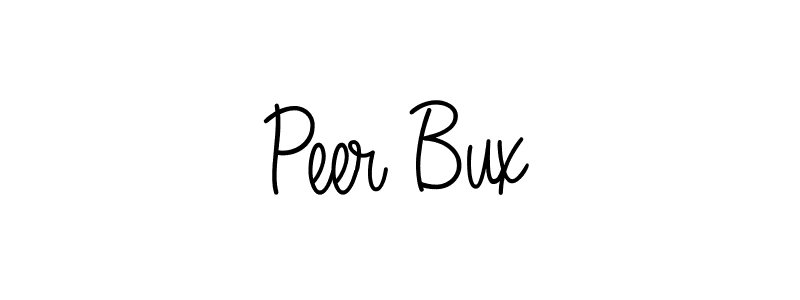 Also we have Peer Bux name is the best signature style. Create professional handwritten signature collection using Angelique-Rose-font-FFP autograph style. Peer Bux signature style 5 images and pictures png