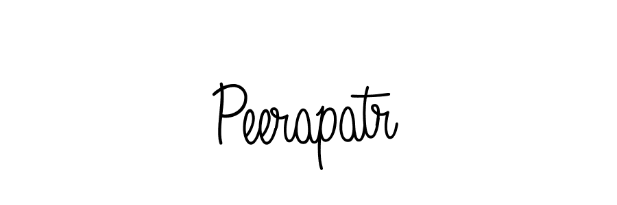 How to Draw Peerapatr signature style? Angelique-Rose-font-FFP is a latest design signature styles for name Peerapatr. Peerapatr signature style 5 images and pictures png