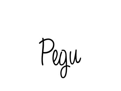 Also we have Pegu name is the best signature style. Create professional handwritten signature collection using Angelique-Rose-font-FFP autograph style. Pegu signature style 5 images and pictures png