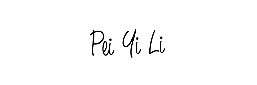 This is the best signature style for the Pei Yi Li name. Also you like these signature font (Angelique-Rose-font-FFP). Mix name signature. Pei Yi Li signature style 5 images and pictures png