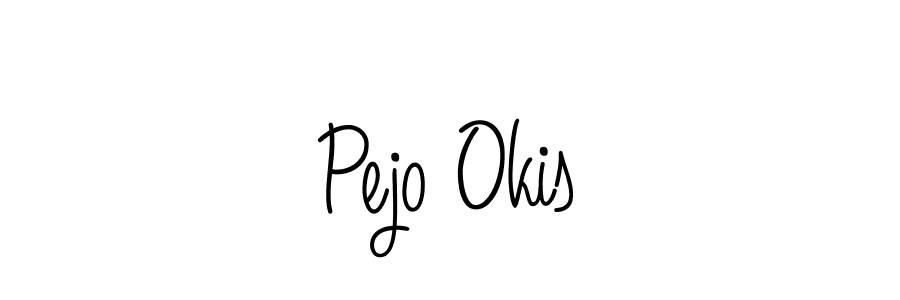 Here are the top 10 professional signature styles for the name Pejo Okis. These are the best autograph styles you can use for your name. Pejo Okis signature style 5 images and pictures png