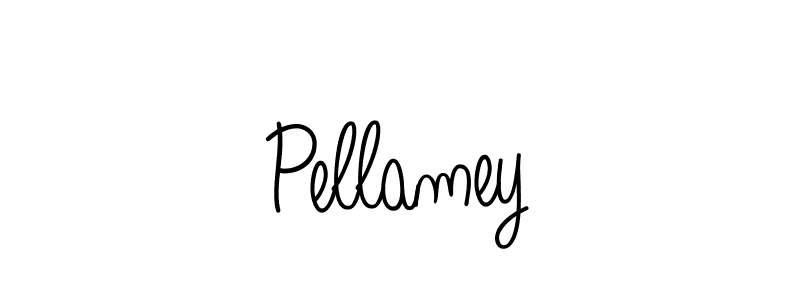 Create a beautiful signature design for name Pellamey. With this signature (Angelique-Rose-font-FFP) fonts, you can make a handwritten signature for free. Pellamey signature style 5 images and pictures png