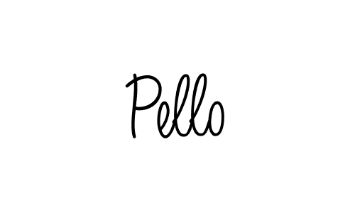 How to Draw Pello signature style? Angelique-Rose-font-FFP is a latest design signature styles for name Pello. Pello signature style 5 images and pictures png