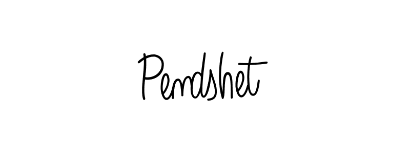 You can use this online signature creator to create a handwritten signature for the name Pendshet. This is the best online autograph maker. Pendshet signature style 5 images and pictures png
