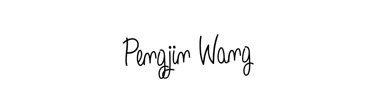 Once you've used our free online signature maker to create your best signature Angelique-Rose-font-FFP style, it's time to enjoy all of the benefits that Pengjin Wang name signing documents. Pengjin Wang signature style 5 images and pictures png