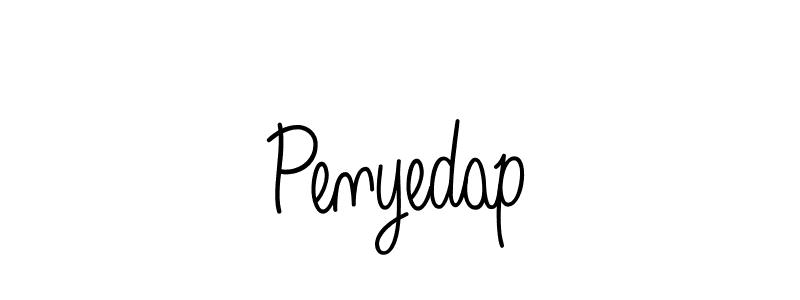 How to Draw Penyedap signature style? Angelique-Rose-font-FFP is a latest design signature styles for name Penyedap. Penyedap signature style 5 images and pictures png