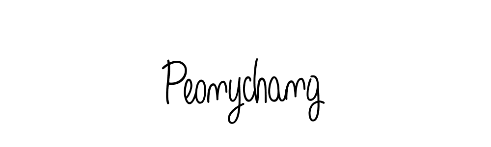 The best way (Angelique-Rose-font-FFP) to make a short signature is to pick only two or three words in your name. The name Peonychang include a total of six letters. For converting this name. Peonychang signature style 5 images and pictures png