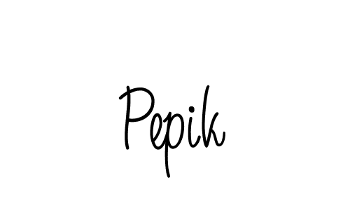 You can use this online signature creator to create a handwritten signature for the name Pepik. This is the best online autograph maker. Pepik signature style 5 images and pictures png