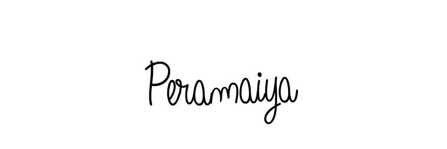 Once you've used our free online signature maker to create your best signature Angelique-Rose-font-FFP style, it's time to enjoy all of the benefits that Peramaiya name signing documents. Peramaiya signature style 5 images and pictures png