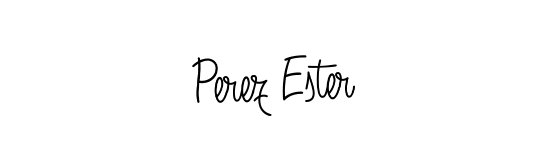 Best and Professional Signature Style for Perez Ester. Angelique-Rose-font-FFP Best Signature Style Collection. Perez Ester signature style 5 images and pictures png