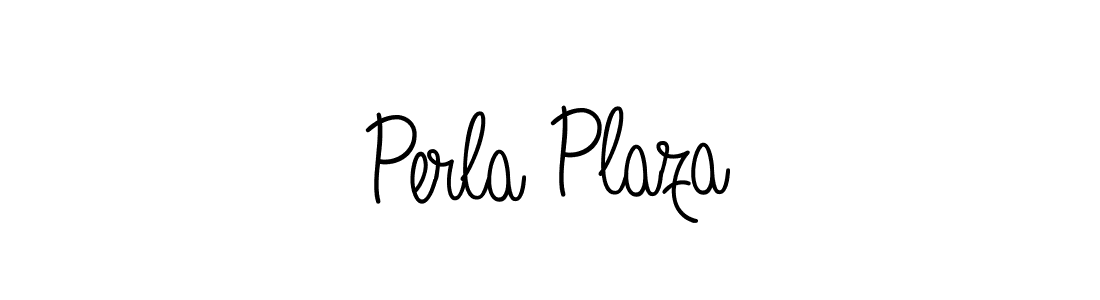 The best way (Angelique-Rose-font-FFP) to make a short signature is to pick only two or three words in your name. The name Perla Plaza include a total of six letters. For converting this name. Perla Plaza signature style 5 images and pictures png