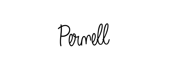 How to make Pernell name signature. Use Angelique-Rose-font-FFP style for creating short signs online. This is the latest handwritten sign. Pernell signature style 5 images and pictures png