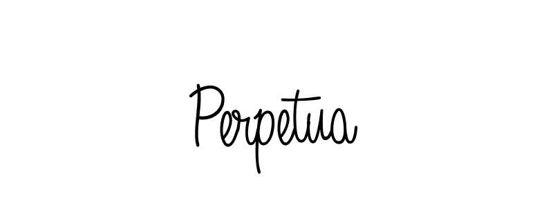 Design your own signature with our free online signature maker. With this signature software, you can create a handwritten (Angelique-Rose-font-FFP) signature for name Perpetua. Perpetua signature style 5 images and pictures png