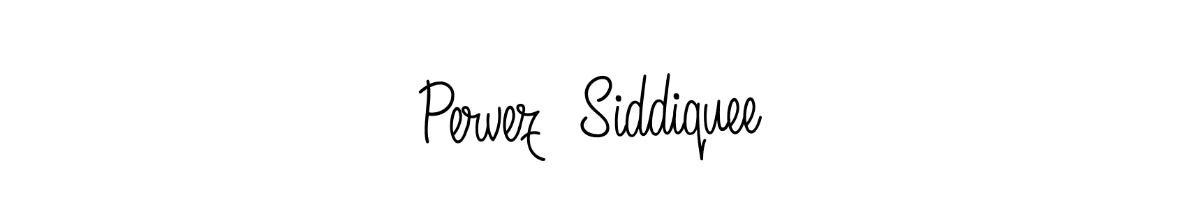 Pervez  Siddiquee stylish signature style. Best Handwritten Sign (Angelique-Rose-font-FFP) for my name. Handwritten Signature Collection Ideas for my name Pervez  Siddiquee. Pervez  Siddiquee signature style 5 images and pictures png