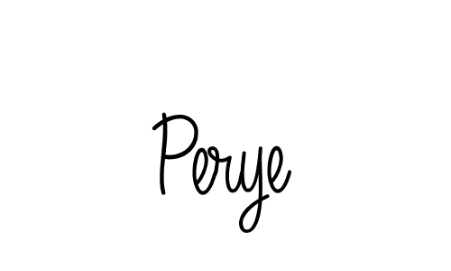 Use a signature maker to create a handwritten signature online. With this signature software, you can design (Angelique-Rose-font-FFP) your own signature for name Perye. Perye signature style 5 images and pictures png